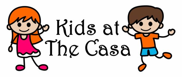 Kids at the casa